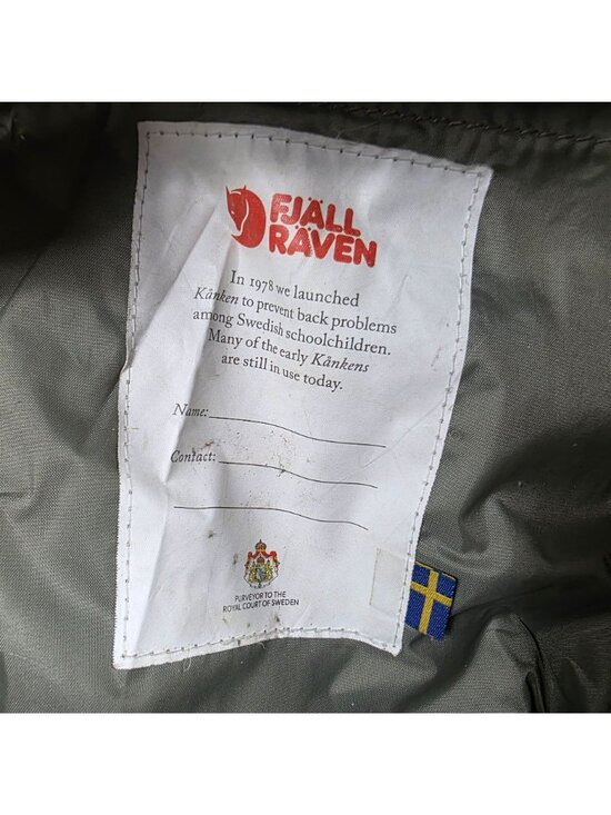 Fjallraven Kanken Gray Backpack Unisex One Size School Going Out Casual Bag main image 4